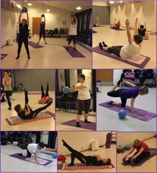 Collagebillede Puls Og Pilates 2017