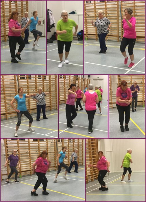 Collagebillede Dansemotion 2017